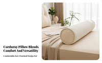 Cylindrical Hugging Pillow Removable and Cleanable Cover Long Lateral Sleeper Pillow Bed Spine Rest Support Pillow Breathable