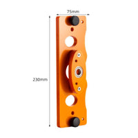 Durable 35mm Hinge Drilling Jig Labor-Saving Cabinet Door Hinge Jig Accurate Positioning Woodworking Hole Punch Guide High Effectiveness for Carpenters, DIY Enthusiasts, Workshop