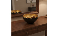 Open-Top Bowl with Rim