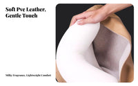 Slow Rebound Beauty Bed Headrest Soft Feel Cervical Memory Foam Pillow Breathable for Adults, Back Sleepers, Spa, Massage Medical Center