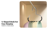 Hat Hanging Rack Multi-Purpose Closet Accessory Hook Space-Saving for Dorm Room