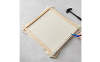 Embroidery Stretcher Frame Kit Adjustable Wooden Needlework Frame with Tools Stable Stretcher Rods with for Crafters