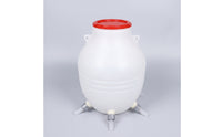Soft-Teat Multi-Nipple Feeding Bottle Wide-Mouth Animal Bottle with Six Ports Compact Veterinary Feeder Small for Breeders, Lambs
