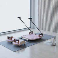 Pilates Reformer Board Adjustable Resistance Pilates Sliding Board Foldable Design Core Exercise Slider for Gym