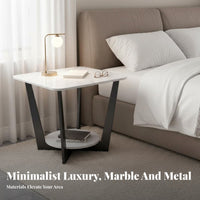 Light Luxury visual appeal curved-based Side Table Minimalist and design Household Furniture Space-Saving flexible for Apartment Dwellers, residents, Students, Living Room, Balcony, Small areas, Home Office