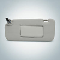 Gray Car Sun Visor with Mirror Replacement Car Sun Visor Easy Installation Automotive Part High Quality for Commuters