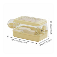 Two-Tier Hamster Enclosure Included Accessories 2-Tier Hamster Enclosure Clean