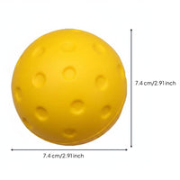 8 Pieces Noise Reduction Foam Pickleball Indoor Safe Quiet Pickleball for Home