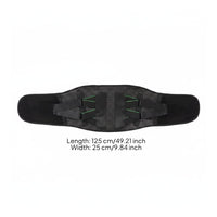 Double Adjustable Straps Double Compression Waist Belt Flexible Stays Sports Waist Brace Breathable Elastic Support Belt Hook-and-Loop Closure for Weightlifting, Gym, Cycling, Workout