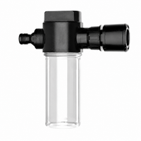 Car Wash Hose Spray Gun Metal Hose Reel Watering Nozzle Tap Water Compatible For Garden Watering