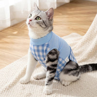 Cat Recovery Suit Body Suit, High Elastic Modal Pet Surgery Recovery Suit Abdominal