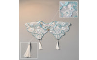 Embroidered Faux Collar Elegant Detachable Collar Floral Capelet Transparent for Cosplayers