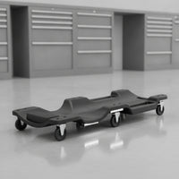 Automotive Creeping tool Contoured Rolling Garage Creeping tool with Padded Headrest Ergonomic Equipment for Mechanics, Car Enthusiasts, Garage, Workshop