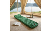 Inflatable Sleeping Pad Two-layerLayer Inflation Point TPU Outdoor Gear