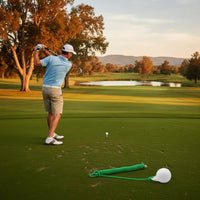 Golf Swing Rope-Wrapped Golf with Ball Two-colorColor for Golfers, Beginners, Backyard, Home