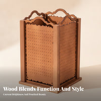 Four-Sided Jewelry Display Rotating Jewelry Display Stand Square Base Store Fixture Sturdy Construction