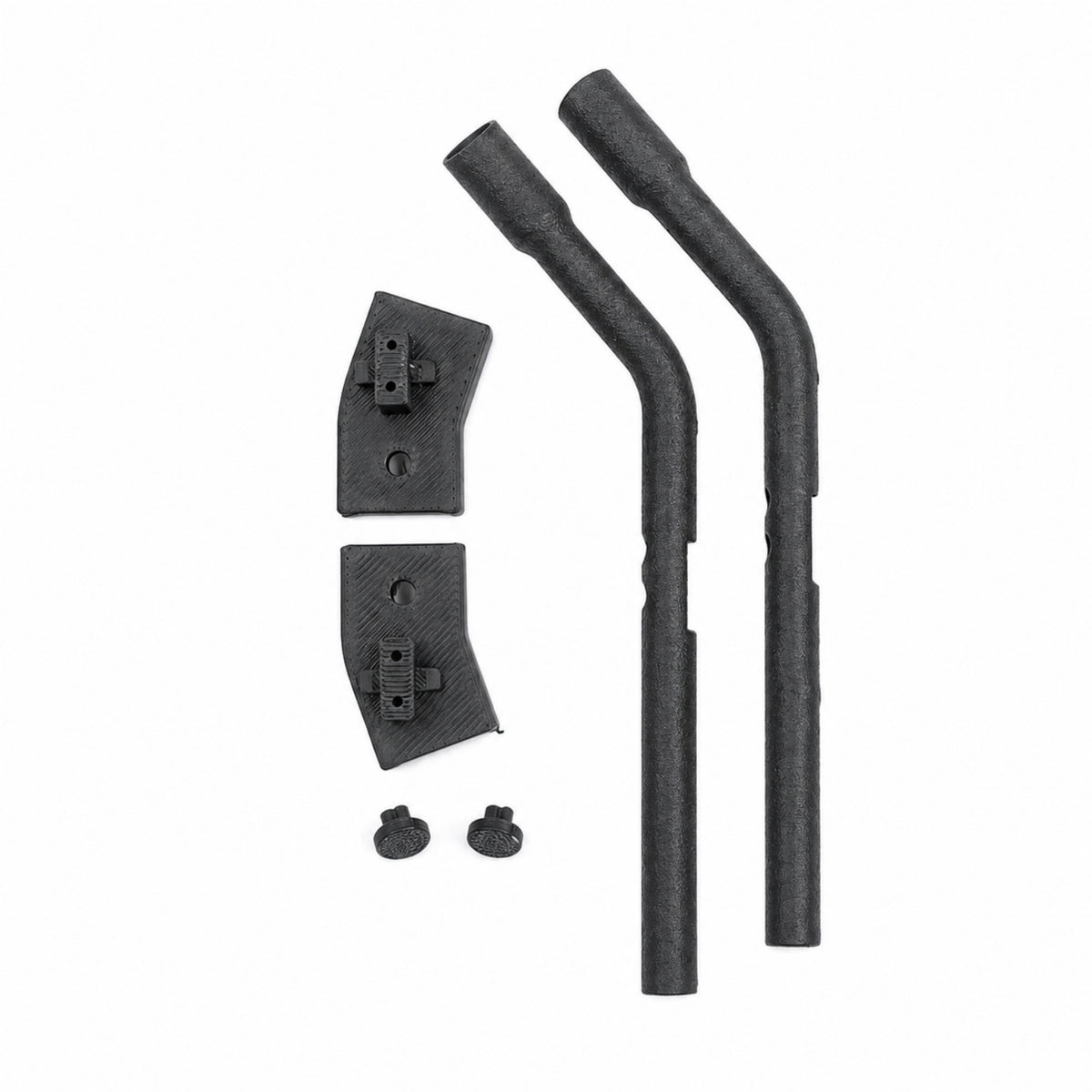 RC Crawler Exhaust tube Easy to Install RC Exhaust Kit with Fasteners Wear-Resistant Tailpipe for Hobbyists