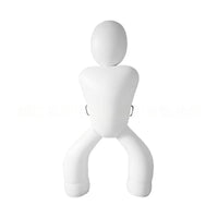 Soccer Kick Mannequin Portable Inflatable Soccer Dummy Tumbler Design Athletic Gear for Backyard