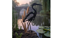 Metal Bird Stake Ground Insert Bird Stake Easy to Install Outdoor Decor for Yard