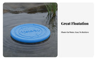 Floats on Water Dog Flying Disc Chew-Resistant Pet Flying Disc Long-Lasting for Dogs, Outdoor, Lake, Beach