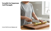 Sugarcane Skin Remover Stainless Steel Sugarcane Peeling Pineapple Skin Remover Versatile Sturdy Duty Fruit Multifunctional