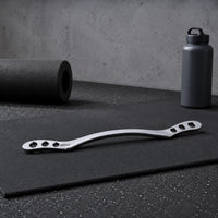 Polished Rim Stainless Steel Fascia Scraper Easy to Clean Fascia Scraper Long-Lasting Stainless Steel Gua Sha Tool Large Muscle Groups for Athletes, Fitness Lovers, Post-Workout, Recovery