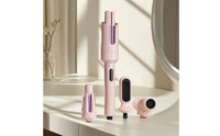 Interchangeable Multi-Styler with Detachable Heads Multifunctional Hair Dryer Brush with Detachable Heads Allall-in-One Hair Curler and Straightener Fast Heating for Travelers