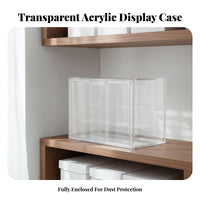 Blind Box Display Case Dustproof Acrylic Display Case High Clarity for Desk