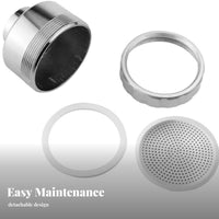Long-Lasting Construction Aluminum Alloy Sprinkler Head Pressure Resistant Aluminum Watering Nozzle Anti-Clog for Gardeners, Nursery
