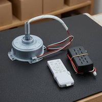Copper Wire Fan-Light Motor Wireless Controlled DC Fan Motor Control Module Home Appliance Part 30W