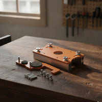Precision Router Slotting Jig | Handheld, carpentry Routing Fixture, for Workshop
