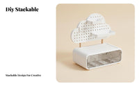 Pegboard Storage Cube Stackable configurable Storage integrated unit Space Saving for Anime Fans