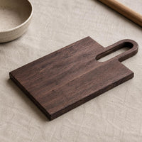 Walnut Serving Board Built-in Handle Cutout Kitchenware Thick Kitchen Item