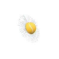 Waterproof 3D Ball Car Sticker Weather-Resistant Tennis Ball Car Sticker Sun-Proof Cracked Glass Effect Decal Self-Adhesive