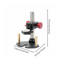 Handsunrestricted Use Engraving Support Stand Stable Base Engraving Tool Holder Adjustable Angle Rotary Carving Bracket Universal Fit for Jewelry Makers, Oral-Care Technicians, Craft Workers, Workbench