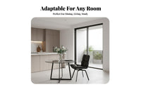 Italian design rotate Dining Chair Designer Piece Upholstered Seat Retro Look Home Furniture Multi-Use for Design aficionados, Office Workers, Homeowners, Living Room, Bedroom, Restaurant, study corner alcove