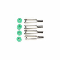 RC Airplane Pushrod Connector Replacement Parts Metal Pushrod Clevis Servo Rod Connector Lightweight RC Airplane Linkage