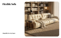 sectional stripeboard stripe Sofa Italian design Couch linear arrangement Configuration Lounge Seating for Interior Designers, residents, Villa, Reception Area, Lobby