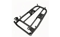 Motorcycle Rear Luggage Rack Matte Black Motorcycle Rear Rack Rust Resistant for Commuters