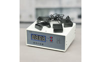 Digital Photogate Timer Four-Figure Physics Timing Unit with Photogates Large Desktop Timer for Classroom