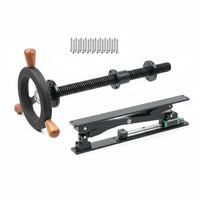 Workbench Leg Clamp European Style Wooden Leg Vise Parallel Heavy Duty Carpentry Vise for Woodworkers
