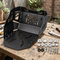 Engine Lower Guard Plate Guarding Engine Guard Plate High-Strength for Adventure Riders, Motorcyclists, Gravel Roads