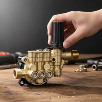 Adjustable-Pressure 12-Plunger Pump Head Threaded Pump Head Assembly for Repair
