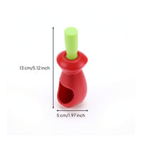 Manual Cherry Pitter Food-Grade Cherry Stone Remover Dishwasher-Safe Fruit Pitting Tool Compact for Kitchen