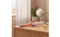 Ceramic Coating Curling Iron Anti-Scald Hair Curler with Clamp Adjustable Temperature Curling Wand Swivel Cord for Home Styling, Salon