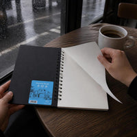 Hardcover Sketchbook A3/A4/A5, 80 Sheets, 100gsm Paper, Black