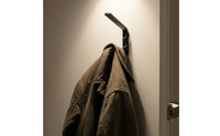 Wall-Mounted Hook Heavy-Duty Metal Hook with Screws Hooks Matte Space-Saving for Entryway, Bedroom