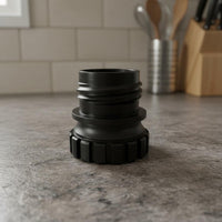 Glass Bottle Adapter Easy to Install Sparkling Water Machine Adapter Carbonation Bottle Connector for Domestic Sparkling Drinks Making