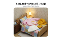 1/6 BJD Doll Clothes Set Cute Doll Outfit Detailed Craftsmanship Toy Accessory