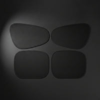 4 Pieces Easy to Install Car Side Window Sun Shade Opaque Car Window Screen Complete Blackout Panel Protection for Commuters